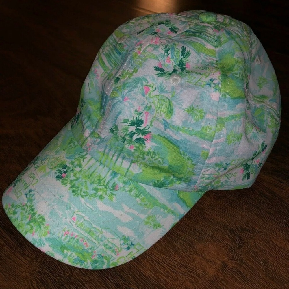 NWOT Lilly Pulitzer Honda Classic Golf RUN AROUND HAT Adjustable Band